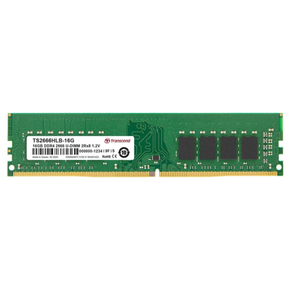 Transcend 16GB DDR4-2666 U-DIMM Desktop RAM (TS2666HLB-16G)