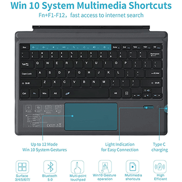 Microsoft Surface Pro 6 Keyboard And Keyboard2