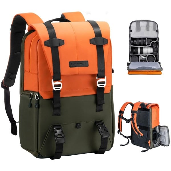 K&F Concept Beta Backpack 20l photo backpack orange K&F13.0874