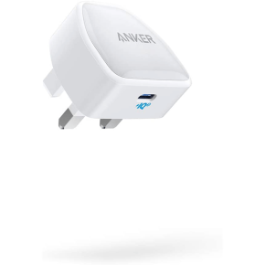 Anker Nano USB C Plug, 20W PIQ 3.0 Durable Compact Fast Charger, PowerPort III USB-C Charger - A2633