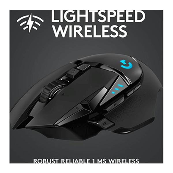 LOGITECH G502 LIGHTSPEED Wireless Optical Gaming Mouse3