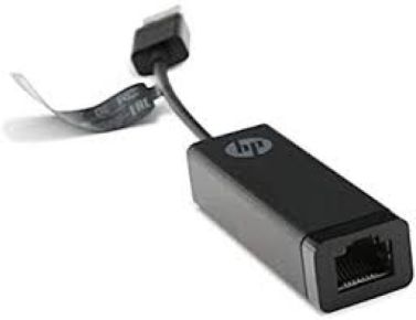 HP USB-C to RJ45 Adapter – Black – V7W66AA3