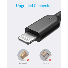 Anker Powerline II Lightning Cable (6ft), MFi Certified for iPhone 3