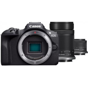 Canon EOS R100 Mirrorless Camera with RF‑S18‑45mm & 55‑210mm Lens Kit3