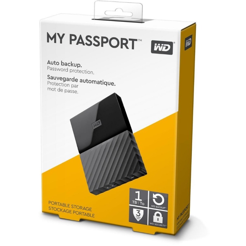 Western Digital WESN My Passport 1TB Black 2.53