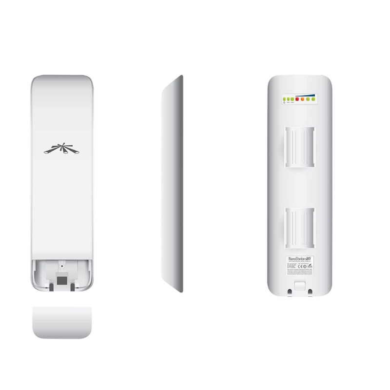 Ubiquiti Nanostation NSM5, 5GHz, 802.11a/n Hi-power 20 dBm Minimum, 2x2 MIMO AirMax TDMA PoE Station0