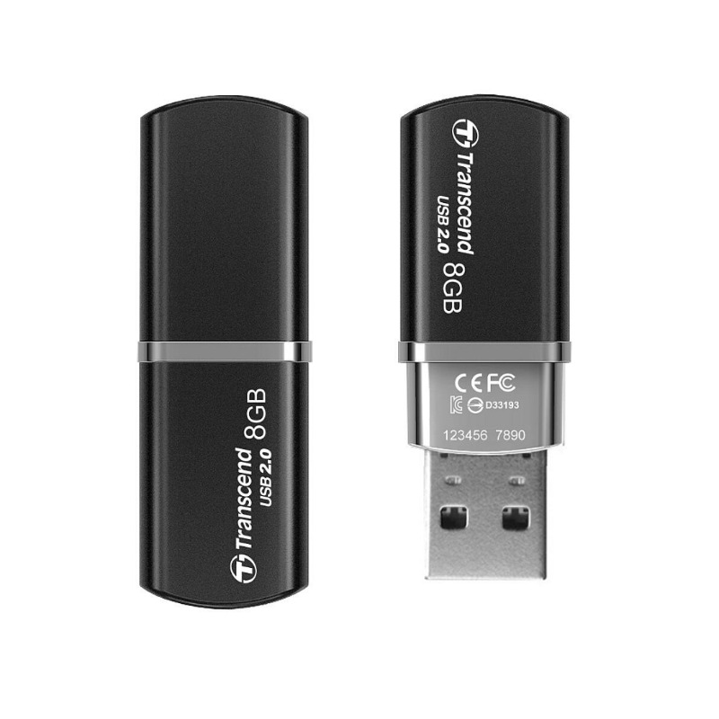 Transcend Jet Flash 350 8GB USB Flash Drive0