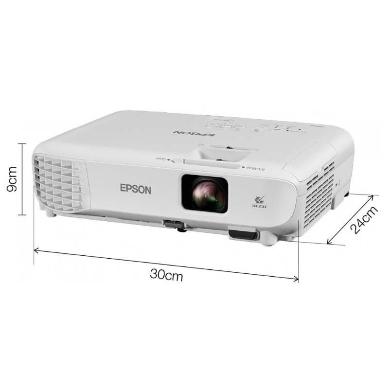 Epson EB-X05 XGA 3300 ANSI Lumens 3LCD Projector0