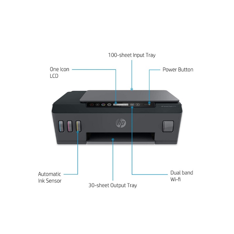 HP Smart Tank 515 Wireless All-in-One Printer 3