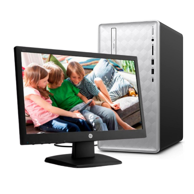 HP Pavilion 590 Intel Core i5-8400 Processor,8 GB Ram 1TB HDD, AMD Radeon 2GB, Win 10, 18.5 Monitor  & 1 Year warranty 4