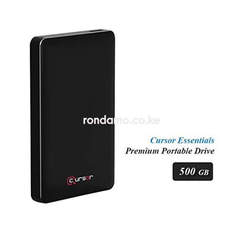 Cursor Essentials Premium Portable Drive 500GB0