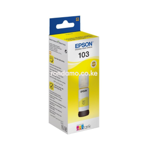 Epson 103 Ecotank Yellow Ink Bottle - (C13T00S44A)0