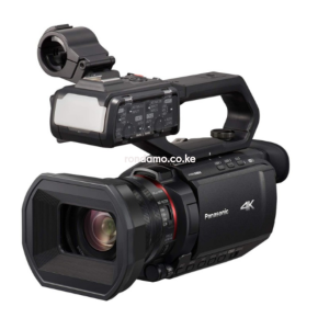 Panasonic X2000 4K Professional Camcorder with 24x Optical Zoom, WiFi HD Live Streaming, 3G SDI Output and VW-HU1 Detachable Handle, HC-X20004