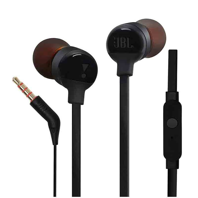 JBL Tune 110 in-Ear Headphones with Mic (Black)2