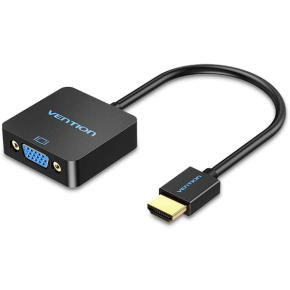 VENTION HDMI TO VGA CONVERTER WITH FEMALE MICRO USB AND AUDIO PORT - VEN-ACRBB2