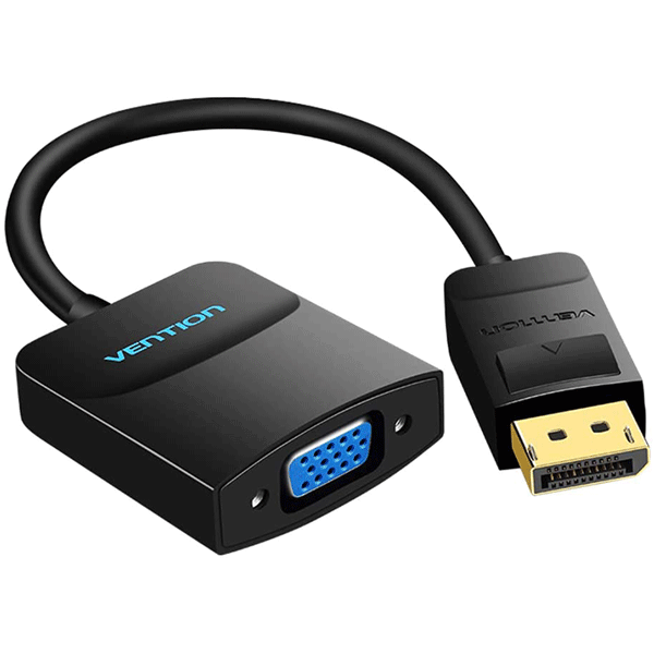 Vention Displayport to VGA Adapter,Gold Plated DP Male to VGA Female3