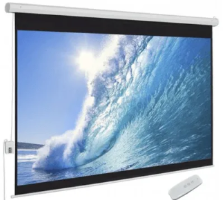 Auto Electric Projector Screen 243 x 243cm (96 by 96 inches)3