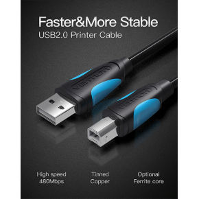 VENTION USB 2.0 A MALE TO PRINTER CABLE 3 METERS (VEN-VAS-A16-B300)4