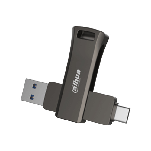 Dahua 32 GB Dual Drive  USB3.2 Gen1 Gray metal case, Type A & Type C interface - DHI-USB-P629-32-32GB0