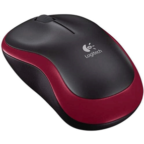 Logitech Wireless Mouse M185 - Red (910-002237)3