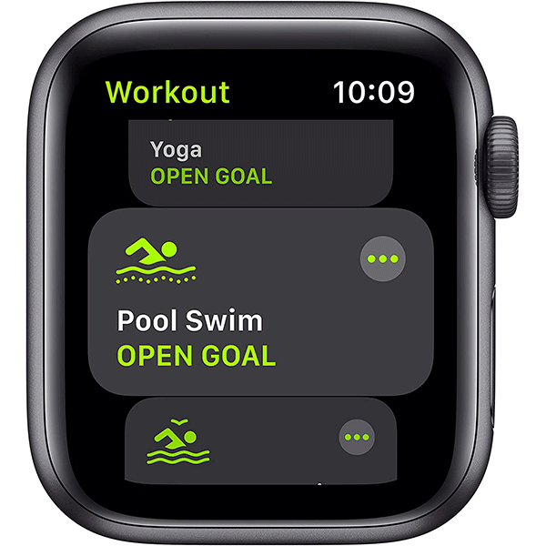 New Apple Watch SE (GPS, 44mm) - Space Gray Aluminum Case with Black Sport Band3