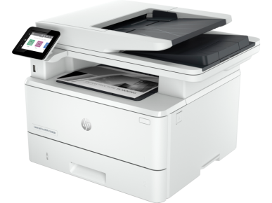 HP LaserJet Pro MFP 4103fdn Printer, Print, Copy, Scan and Fax - Duplex Printing, ADF, Duplex ADF Scanning, Ethernet, USB Interface with LCD Touchscreen - 2Z628A2