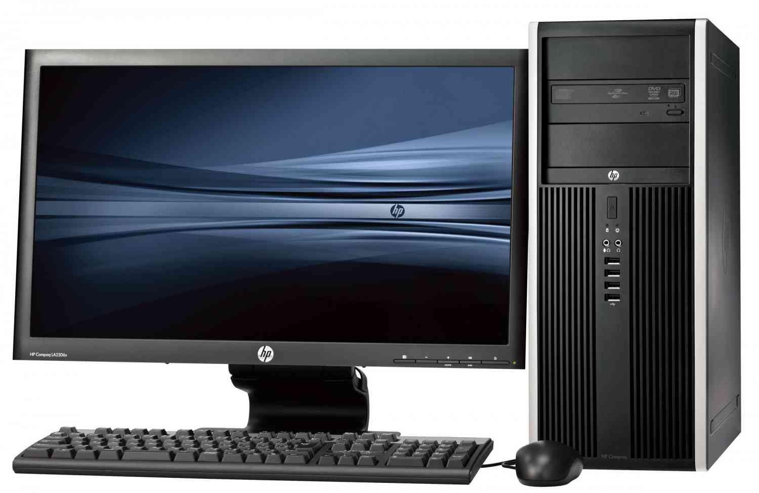 Hp Compaq 8300 Elite CMT Tower, Intel Core i3, 4GB DDR3 RAM, 500GB Harddisk, + 18.5