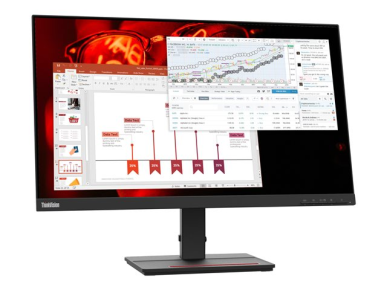 Lenovo ThinkVision S27e-20 Monitor, 27.0″ Inch Display, IPS Panel, VGA + HDMI Ports- 62AFKAT2UK