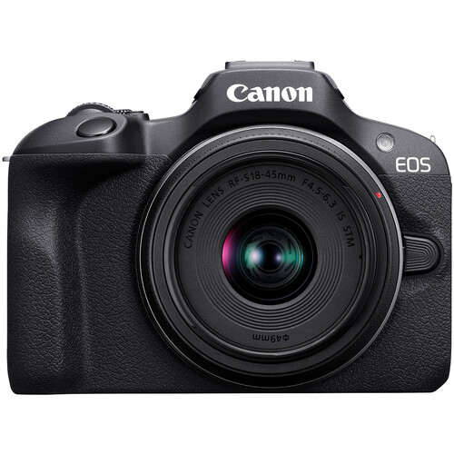 Canon EOS R100 Mirrorless Camera with 18-45mm Lens0