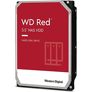 Western Digital 2TB WD Red NAS Internal Hard Drive HDD - 5400 RPM, SATA 6 Gb/s, SMR, 256MB Cache, 3.5