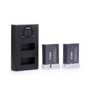 Caisi LP-E17 Battery Pack (2 Batteries + Dual Charger)