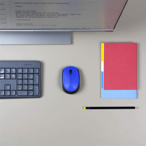 Logitech Wireless Mouse M171 - Blue (910-004640	)3