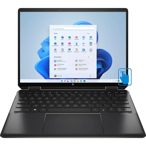 HP Spectre x360 2-in-1 Laptop 14-ef0036nia, 12th Gen Intel Core i5-1235U, 8GB RAM, 512 GB SSD, 13.5” WUXGA, Windows 11, 1 Year warranty (7B870EA)0