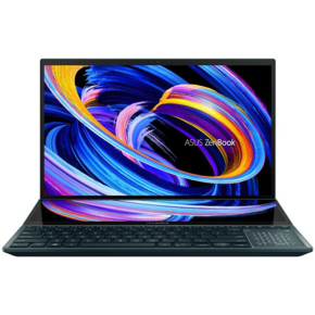 ASUS Zenbook Pro Duo 15 OLED UX582LR-H2017T, Core i9 12900H, 32GB, 1TB SSD, NVIDIA GeForce RTX 3060 6GB GDDR6 Graphics, Windows 11 Home, 15.6″ 4K OLED Touch, ScreenPad Plus– 90NB0VR1-M003Z00
