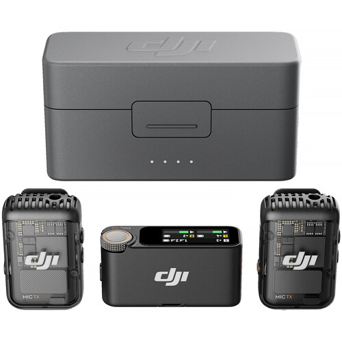 DJI Mic 2 2-Person Compact Digital Wireless Microphone System0