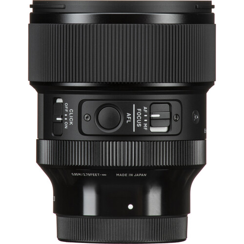Sigma 85mm f/1.4 DG DN Art Lens for Sony E2