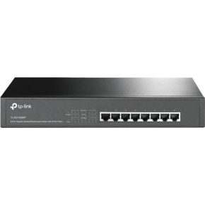 TP-Link 8-Port 10/100/1000Mbps Gigabit Desktop/Rackmount Switch- TL-SG1008MP3