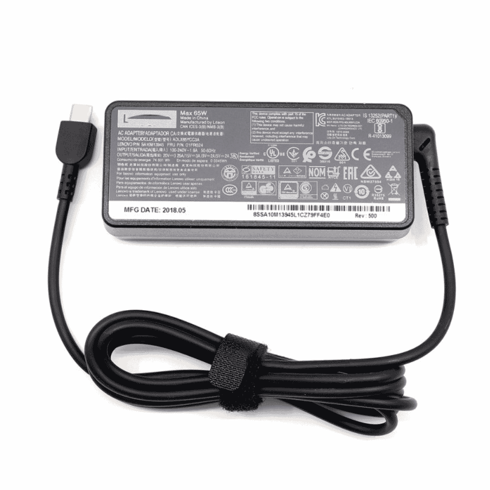 Charger for Lenovo IdeaPad Flex 5 14ABR8 20V 3.25A 65W USB-C