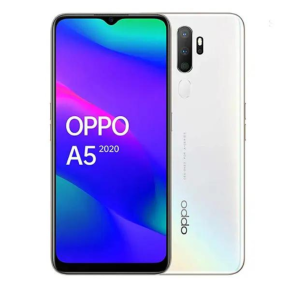 OPPO A5 2020 (Dazzling White, 4GB RAM, 128GB Storage)0