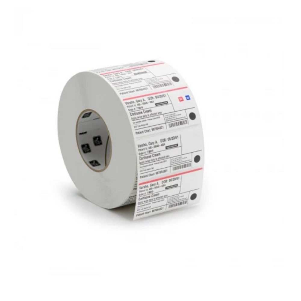 Zebra  3011701 76 x 25mm Gloss Polythene Label