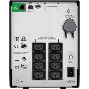 APC SMC1000IC Line-Interactive 1000VA 10AC Outlet(s) uninterruptible Power Supply (UPS)3