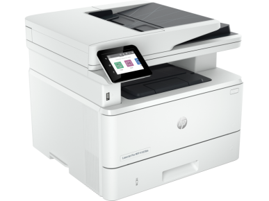 HP LaserJet Pro MFP 4103fdn Printer, Print, Copy, Scan and Fax - Duplex Printing, ADF, Duplex ADF Scanning, Ethernet, USB Interface with LCD Touchscreen - 2Z628A3