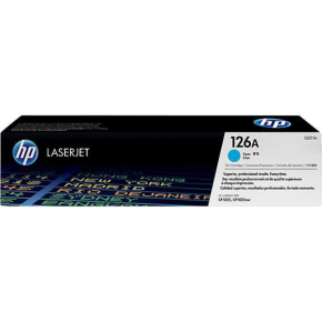HP 126A Cyan Original LaserJet Toner Cartridge- CE311A0