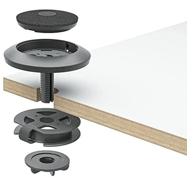 Logitech Rally Mic Pod Table Mount-Black4
