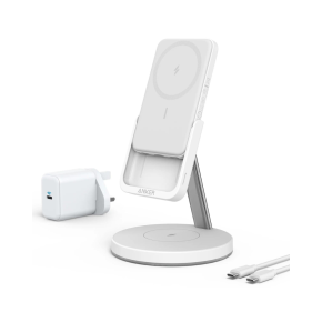 Anker Magnetic Wireless Charger, 633 MagGo 2-in-1 Wireless Charging Station, Detachable Portable Charger4
