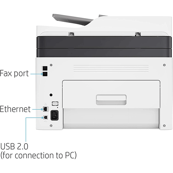 HP Color Laser 179fnw Wireless All in One Laser Printer with Mobile Printing & Built-in Ethernet- 4ZB97A3