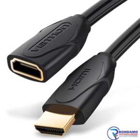 Vention Hdmi Extender Cable High Speed Exextension Cable Hdmi Male to Female Adapter Converter 3M