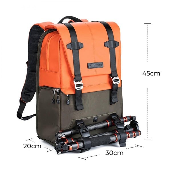 K&F Concept Beta Backpack 20l photo backpack orange K&F13.0873