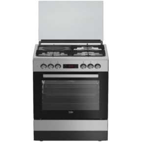 Beko FSM63330DXDSL 3 in 1 Free Standing Cooker – Steel0