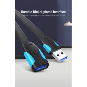 VENTION FLAT USB 3.0 EXTENSION CABLE 3METER4